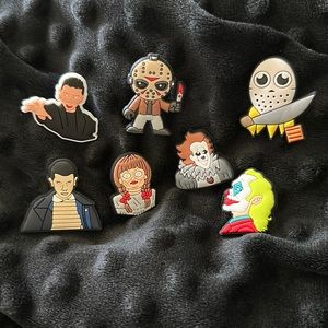 Scary movie croc charms